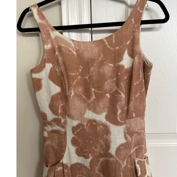 J. Crew Floral Print Sleeveless Dress, Party Cocktail, Summer Casual Dress - Picture 2 of 8